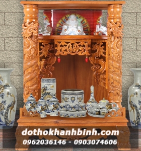 Bàn Thờ Thần Tài Gỗ 