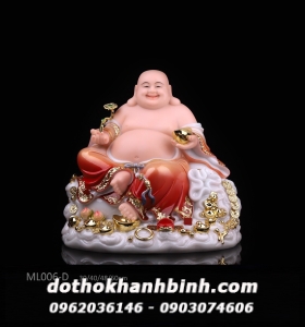 Di Lặc Bồ Tát  Đá Nhập Đài Loan Cao 32 cm 
