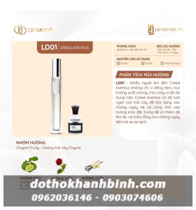 Tinh Dầu Nước Hoa Pháp LD PERFUME OIL LD01