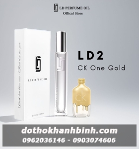 Nước Hoa Nam LD PERFUME OIL LD02 Mùi Hương Hiện Đại Tinh DầuThơm Chai Mini 12ml