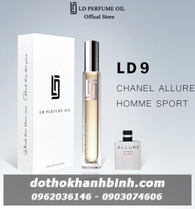 Nước Hoa Nam LD Perfume Oil Hương Allure Home Spot ,Tinh Dầu Thơm Chai Mini 12ml LD09