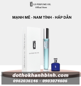 Nước Hoa Nam LD Perfume Oil Hương PoLo Blue ,Tinh Dầu Thơm Chai Mini 12ml LD07