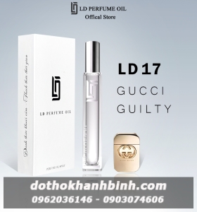 Tinh Dầu Thơm Nữ LD Perfume OIL Hương Guci Guilti , Nước Hoa Chai Mini 12ml Sang Trọng LD17