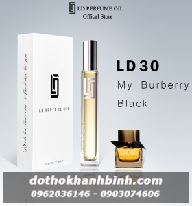 Nước Hoa Nữ LD Perfume OIL  LD30  Hương My Burbery Black , Tinh Dầu Thơm Chai Mini 12ml Ngọt Ngào Sang Trọng