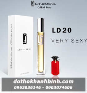 Nước Hoa Nữ LD Perfume OIL Hương Very Sexy , Tinh Dầu Thơm Chai Mini 12ml Sang Trọng LD20