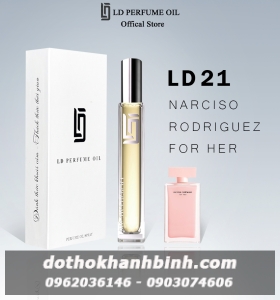 Nước Hoa Nữ LD Perfume OIL Hương For Her , Tinh Dầu Thơm Chai Mini 12ml Tiểu Thư LD21