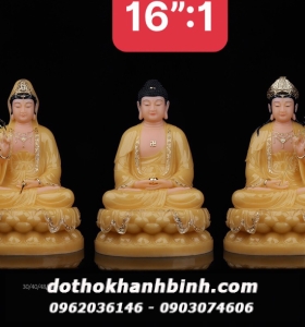  Bộ Tượng Tây Phương Tam Thánh 