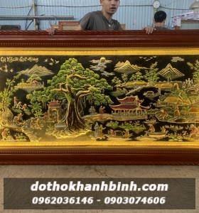Tranh Đồng - Tranh Dát Vàng