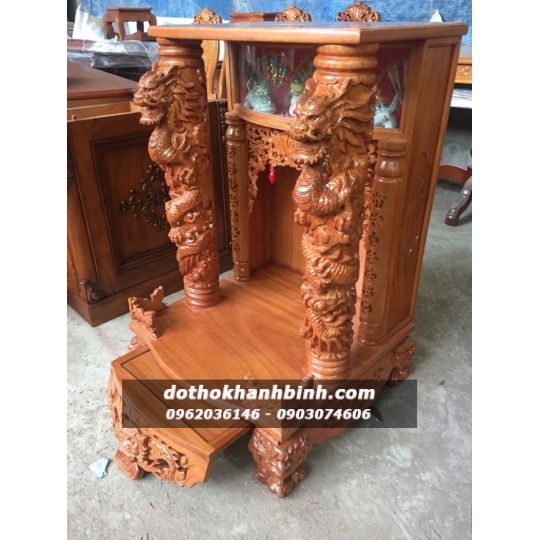 Bàn Thờ Thần Tài Gỗ 