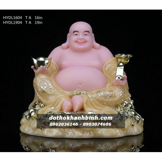 Di Lặc Bồ Tát Đá Nhập Đài Loan  Size: 16 in