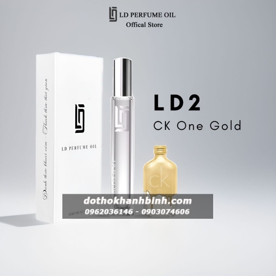 Nước Hoa Nam LD PERFUME OIL LD02 Mùi Hương Hiện Đại Tinh DầuThơm Chai Mini 12ml