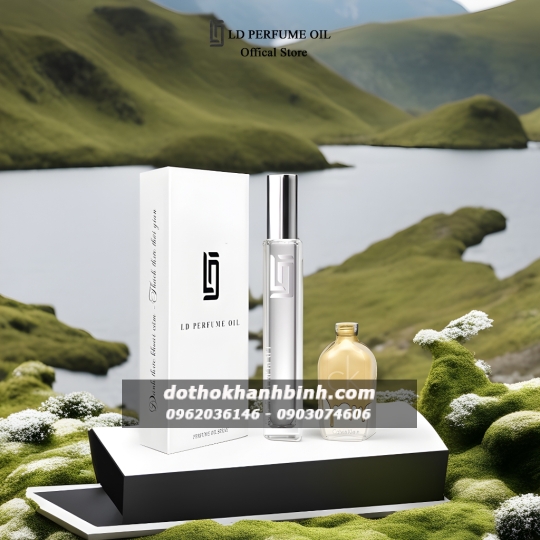 Nước Hoa Nam LD PERFUME OIL LD02 Mùi Hương Hiện Đại Tinh DầuThơm Chai Mini 12ml