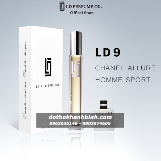 Nước Hoa Nam LD Perfume Oil Hương Allure Home Spot ,Tinh Dầu Thơm Chai Mini 12ml LD09