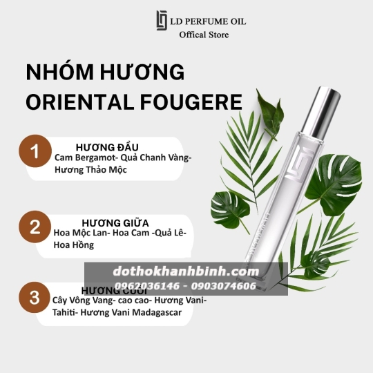 Nước Hoa Nữ LD Perfume OIL Hương Louis Vuiton Contre Moi , Tinh Dầu Thơm Chai Mini 12ml Sang Trọng LD19