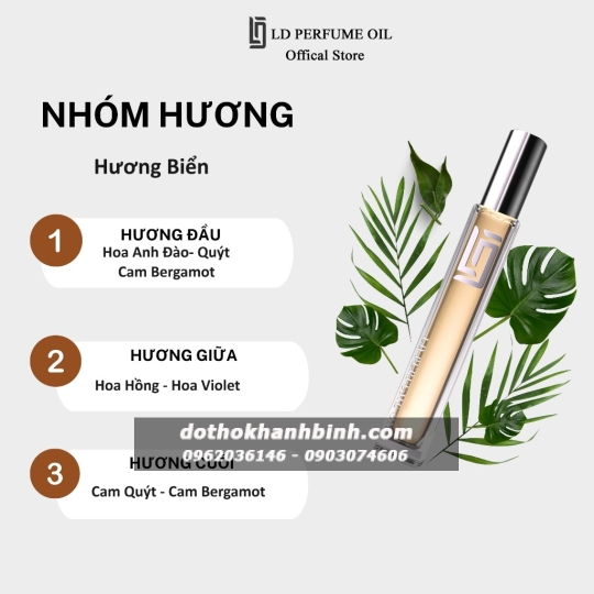 Nước Hoa Nữ LD Perfume OIL Hương CK Endless , Tinh Dầu Thơm Chai Mini 12ml Sang Trọng Nữ Tính LD22