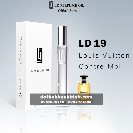 Nước Hoa Nữ LD Perfume OIL Hương Louis Vuiton Contre Moi , Tinh Dầu Thơm Chai Mini 12ml Sang Trọng LD19