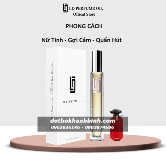 Nước Hoa Nữ LD Perfume OIL Hương Very Sexy , Tinh Dầu Thơm Chai Mini 12ml Sang Trọng LD20