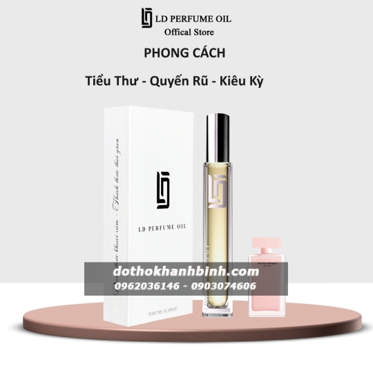 Nước Hoa Nữ LD Perfume OIL Hương For Her , Tinh Dầu Thơm Chai Mini 12ml Tiểu Thư LD21