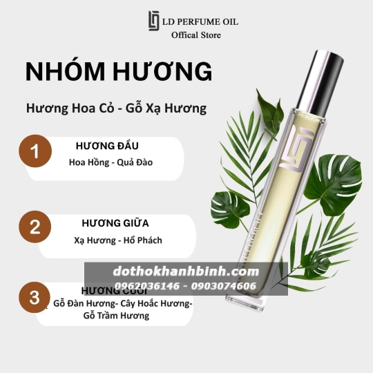 Nước Hoa Nữ LD Perfume OIL Hương For Her , Tinh Dầu Thơm Chai Mini 12ml Tiểu Thư LD21
