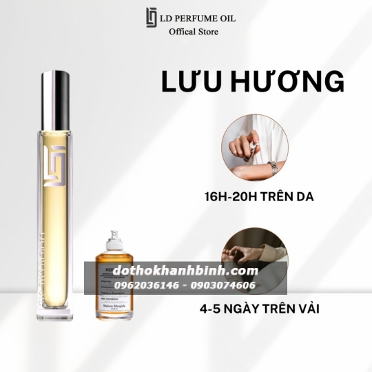 Tinh Dầu Thơm LD Perfume Oil Hương LD10 Jazz Club , Nước Hoa Nam Ngọt Ngào Thu Hút Chai Mini 12ml