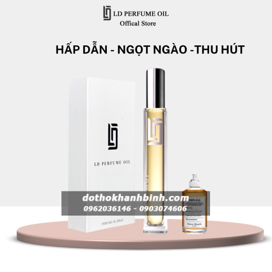 Tinh Dầu Thơm LD Perfume Oil Hương LD10 Jazz Club , Nước Hoa Nam Ngọt Ngào Thu Hút Chai Mini 12ml
