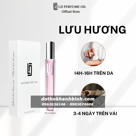 Nước Hoa Nữ LD Perfume OIL Hương LD23 Chael Chane , Tinh Dầu Thơm Chai Mini 12ml Nữ Tính Thanh Lịch 