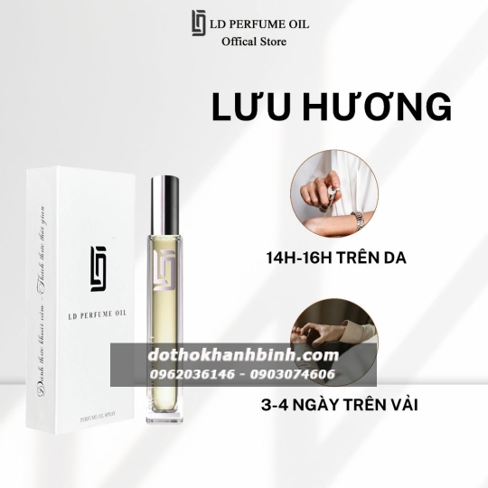 Nước Hoa Nữ LD Perfume OIL LD 26 Hương Scandal , Tinh Dầu Thơm Chai Mini 12ml Sành Điệu 