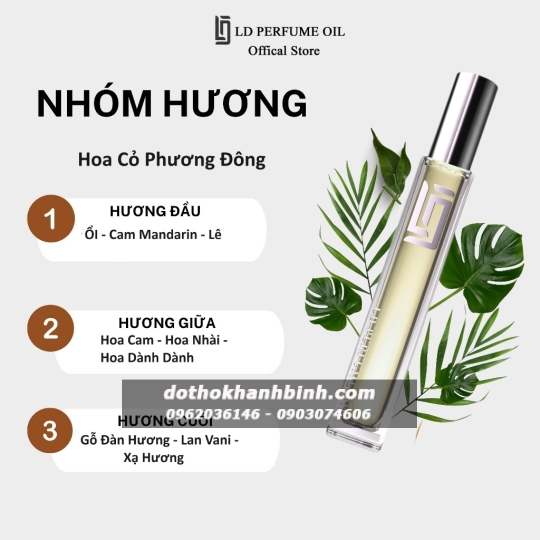 Nước Hoa Nữ LD Perfume OIL Hương Nude By Rihanna , Tinh Dầu Thơm Chai Mini 12ml Trẻ Trung Sang Trọng LD28