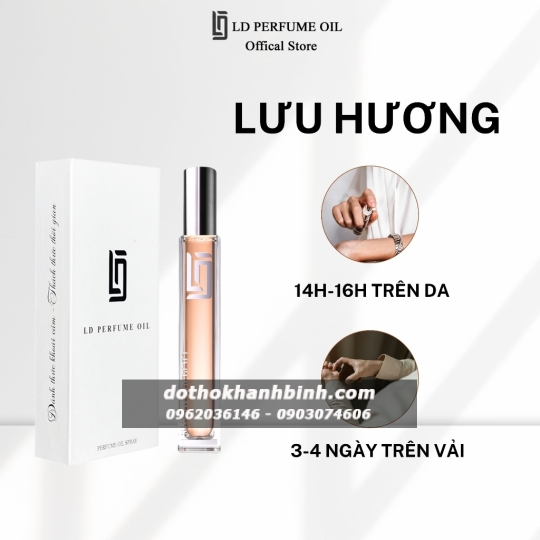 Nước Hoa Nữ LD Perfume OIL Hương LD25 Lavie , Tinh Dầu Thơm Chai Mini 12ml Sang Trọng Ngọt Ngào
